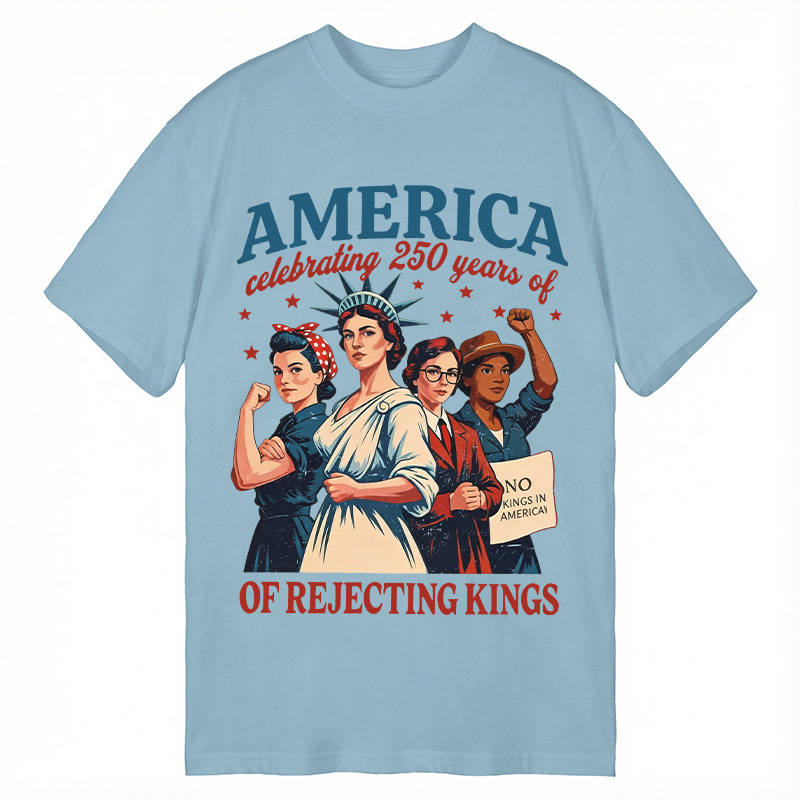 Tokyocanvas America Celebrating 250 Years Of Rejecting Kings Classic T-Shirt