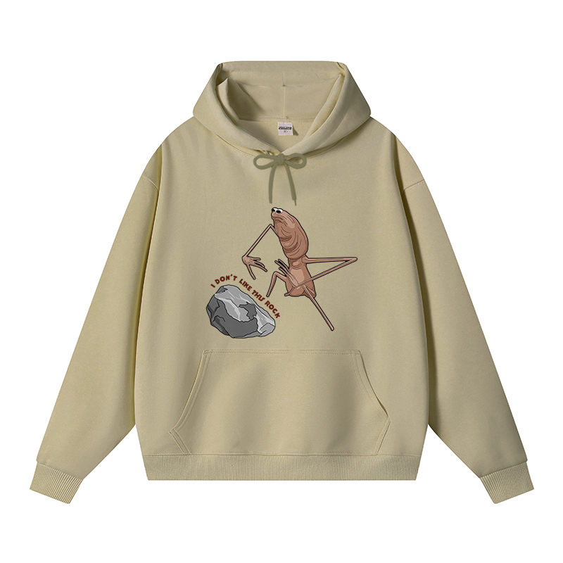 Tokyocanvas I Don't Like This Rock Fleece Lined Hoodie