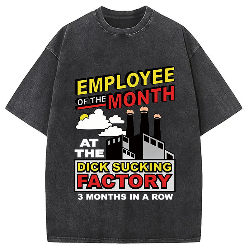 Tokyocanvas Employee Of The Month Washed T-Shirt