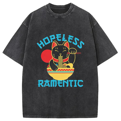 Tokyocanvas Hopeless Ramentic Washed T-Shirt