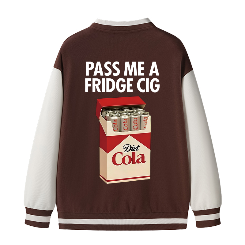 Tokyocanvas I Need A Diet Cola Varsity Jacket