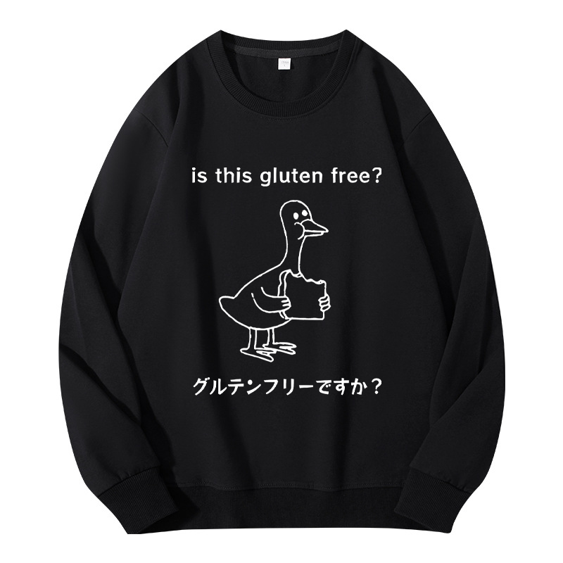 Tokyocanvas Avoid Gluten Product Classic Sweatshirt