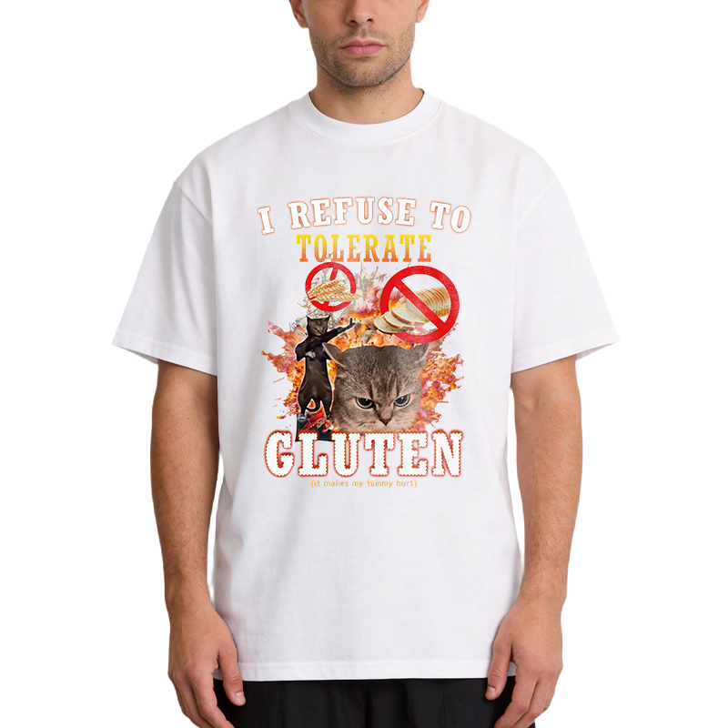 Tokyocanvas I Refuse to Tolerate Gluten Classic T-Shirt