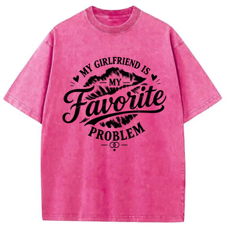Tokyocanvas Favorite Problem Washed T-Shirt