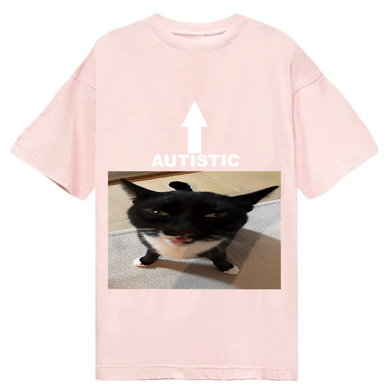 Tokyocanvas Autistic Cat Classic T-Shirt