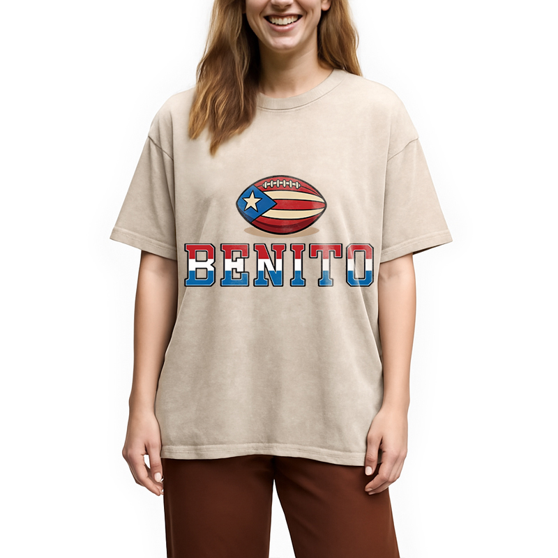 Tokyocanvas Benito Team Washed T-Shirt