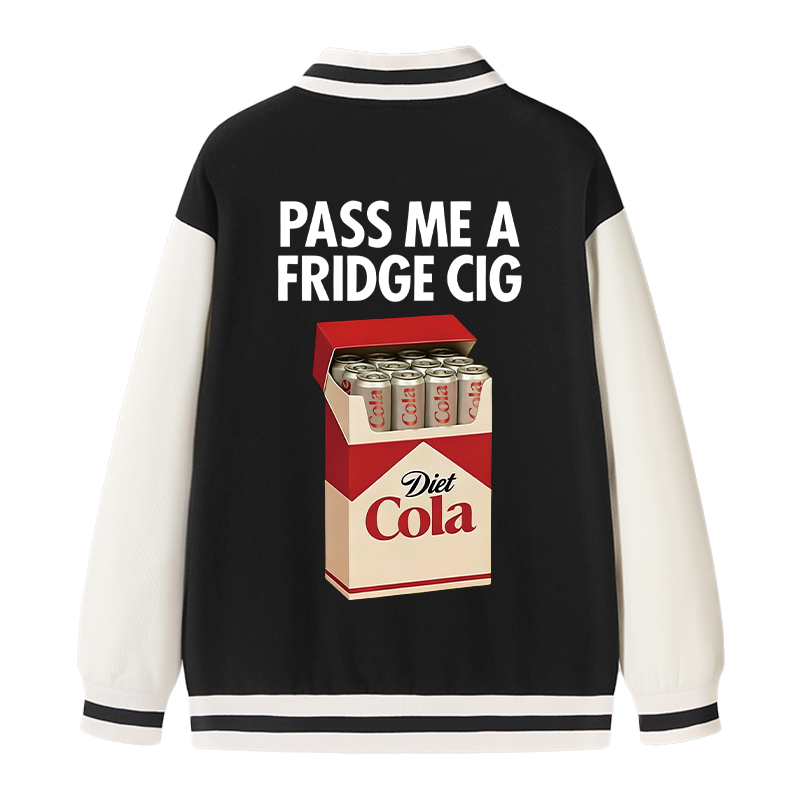Tokyocanvas I Need A Diet Cola Varsity Jacket