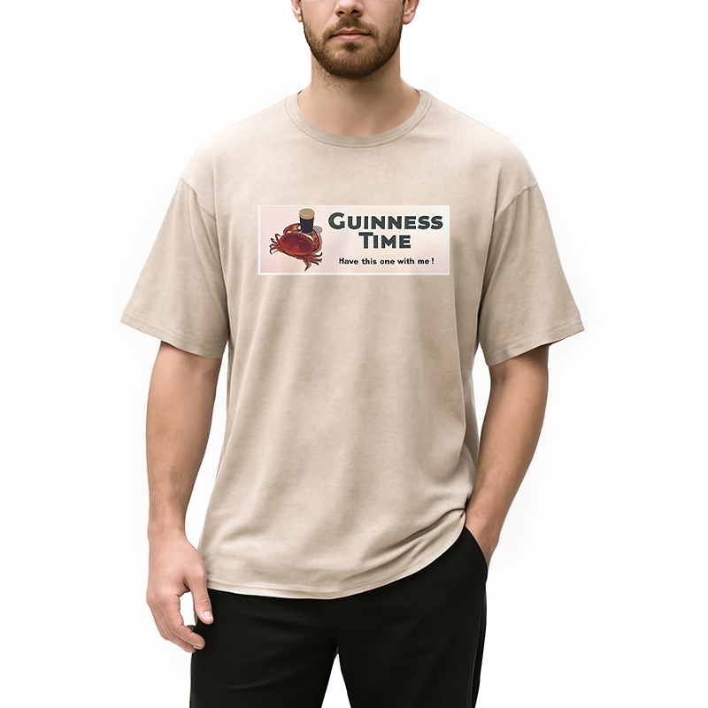 Tokyocanvas Vintage Guinness Crab Washed T-Shirt