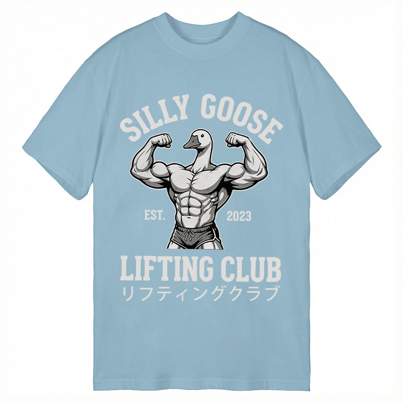 Tokyocanvas Silly Goose Lifting Classic T-Shirt
