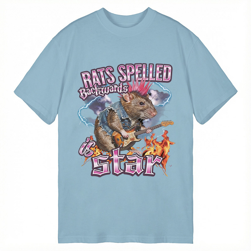 Tokyocanvas Rats Spelled Backwards Is Star Classic T-Shirt