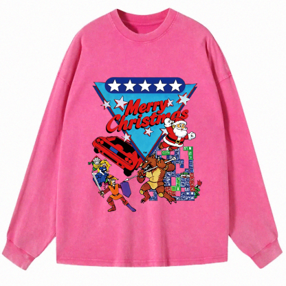 Tokyocanvas 1990 World Championships Long Sleeve Washed T-Shirt