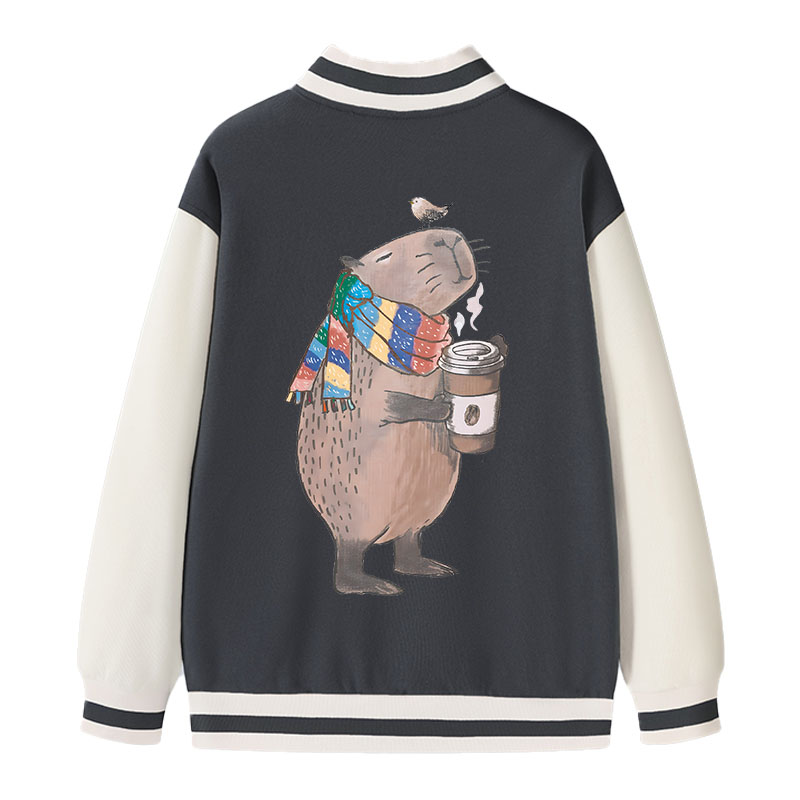 Tokyocanvas Coffeebara Varsity Jacket