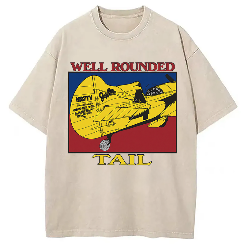 Tokyocanvas Well Rounded Tail Washed T-Shirt