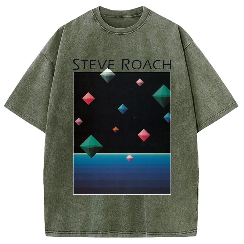 Tokyocanvas Steve Roach Structures From Silence Washed T-Shirt