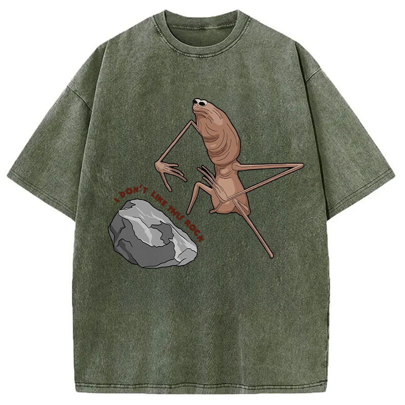 Tokyocanvas I Don't Like This Rock Washed T-Shirt