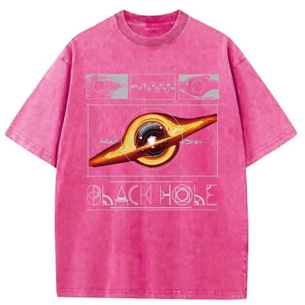 Tokyocanvas Universe Fade Washed T-Shirt