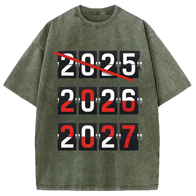 Tokyocanvas 2026 New Year Washed T-Shirt