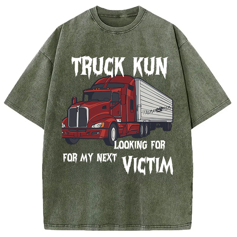 Tokyocanvas Truck-Kun Anime Meme Washed T-Shirt