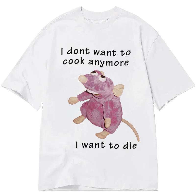 Tokyocanvas I Don't Want To Cook Anymore Classic T-Shirt