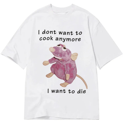 Tokyocanvas I Don't Want To Cook Anymore Classic T-Shirt