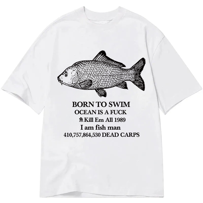 Tokyocanvas Born To Swim Classic T-Shirt