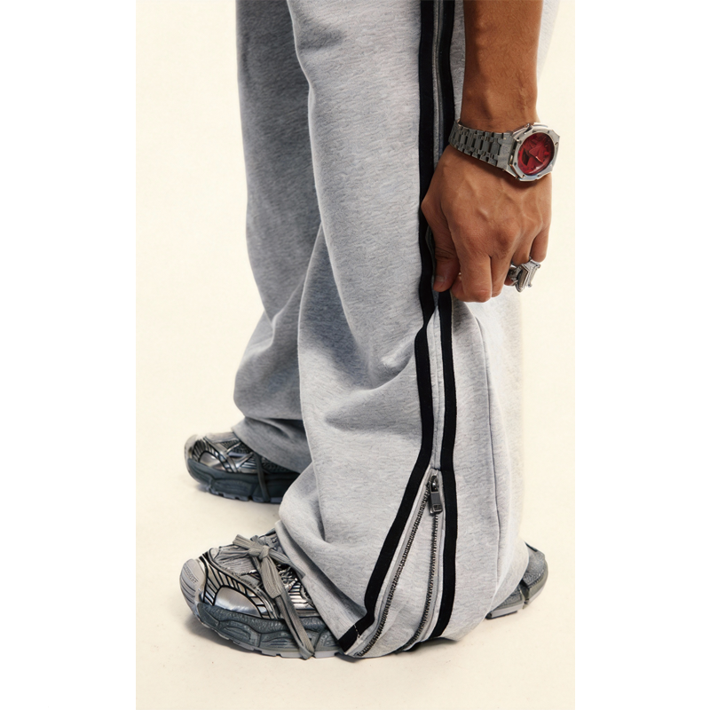 Tokyocanvas Batik Arched-Line Sweatpants