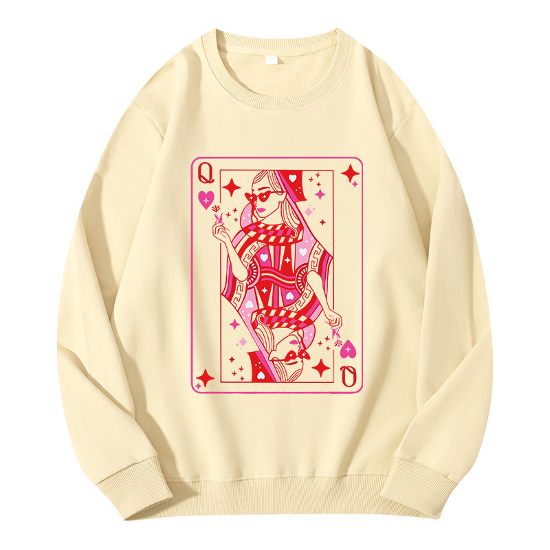 Tokyocanvas Queen of Hearts Valentine Classic Sweatshirt