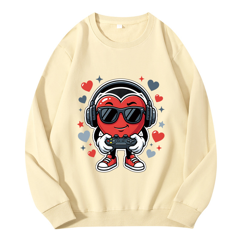 Tokyocanvas Gamer Valentine Classic Sweatshirt