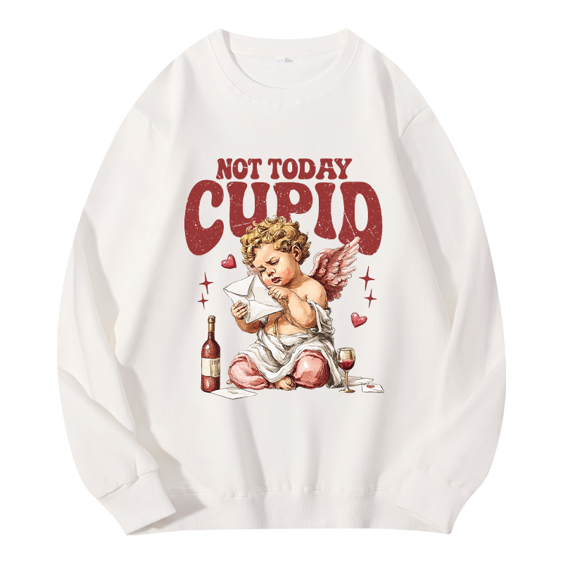 Tokyocanvas Not Today Cupid Classic Sweatshirt