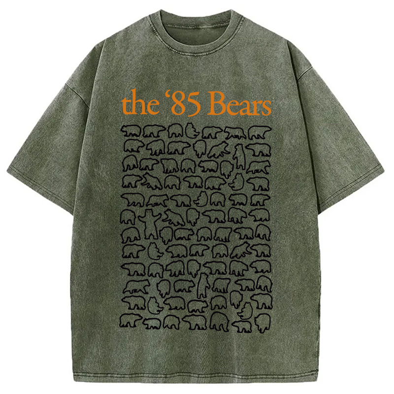 Tokyocanvas 85 Bears Washed T-Shirt