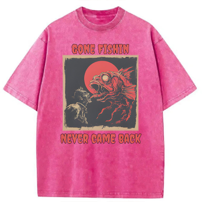 Tokyocanvas Zombie Fish Washed T-Shirt