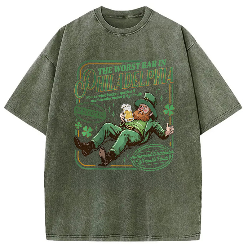 Tokyocanvas Paddy's Irish Pub Washed T-Shirt