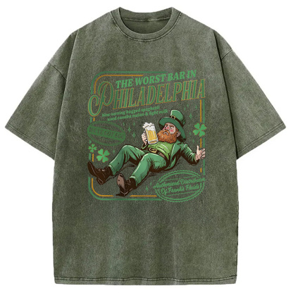 Tokyocanvas Paddy's Irish Pub Washed T-Shirt