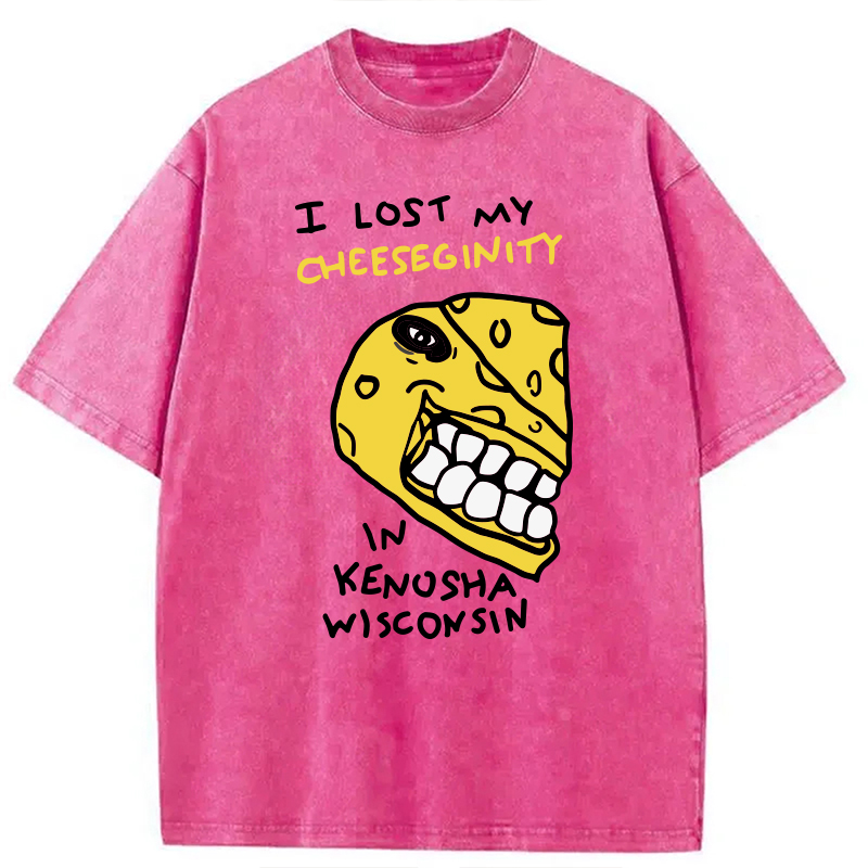 Tokyocanvas I Lost My Cheeseginity Washed T-Shirt