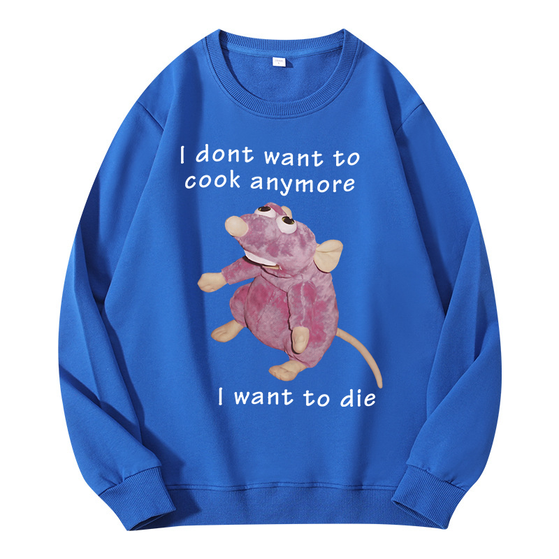 Tokyocanvas I Don't Want To Cook Anymore Classic Sweatshirt