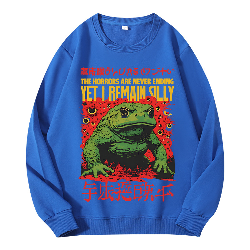 Tokyocanvas The Horrors Are Never Ending Classic Sweatshirt