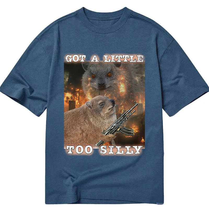 Tokyocanvas Got A Little Too Silly Rock Hyrax Classic T-Shirt