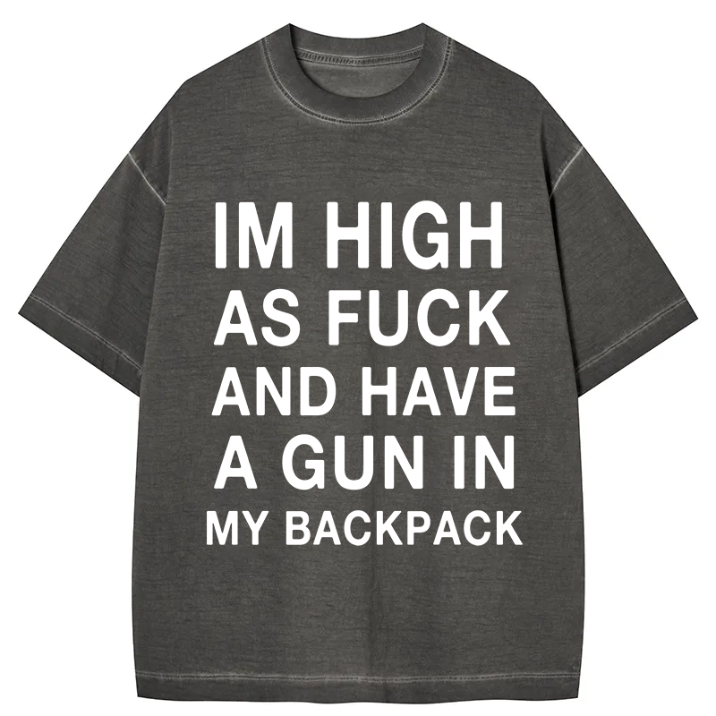 Tokyocanvas Im High Gradient Washed T-Shirt