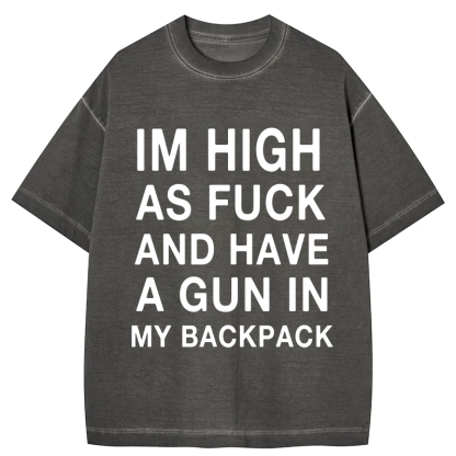 Tokyocanvas Im High Gradient Washed T-Shirt