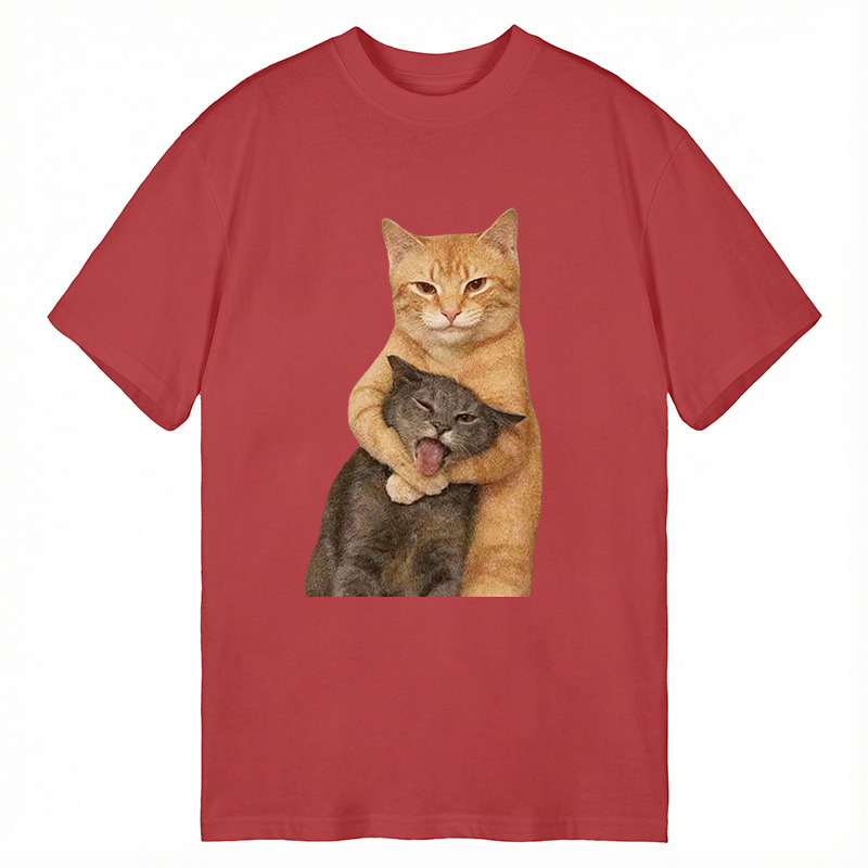 Tokyocanvas Fighting Cat Meme Classic T-Shirt