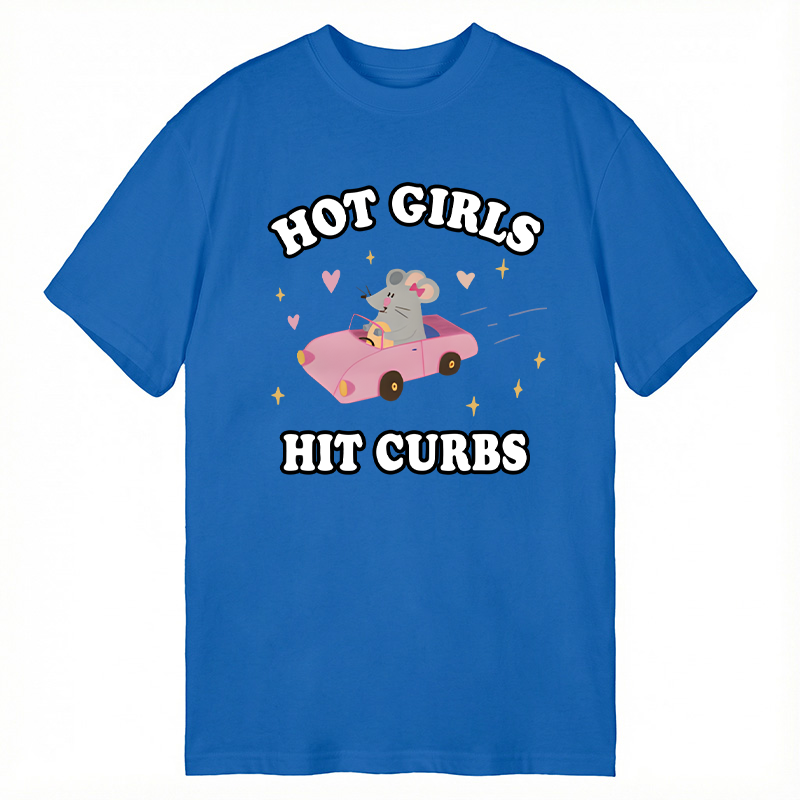 Tokyocanvas Hot Girls Hit Curbs Classic T-Shirt