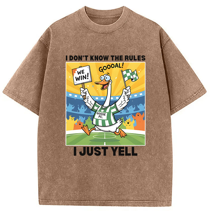 Tokyocanvas I Don�t Know the Rules Washed T-Shirt
