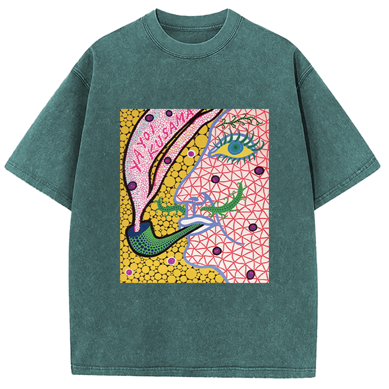 Tokyocanvas Fantasizing In The Smoke Washed T-Shirt