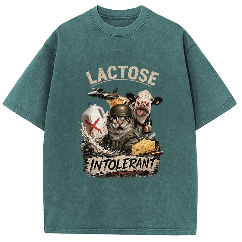 Tokyocanvas Dairy Is My Enemy Washed T-Shirt