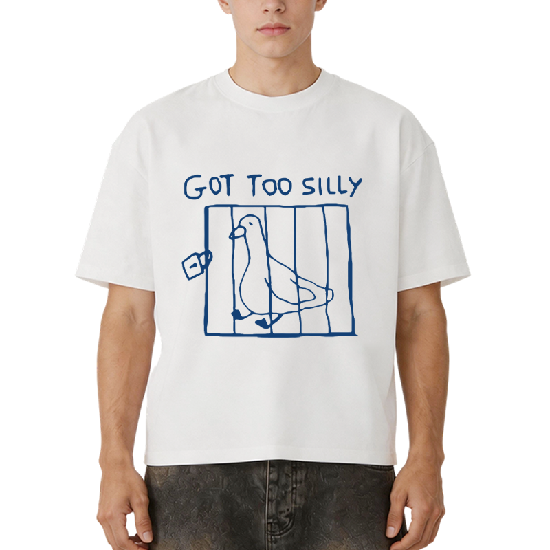 Tokyocanvas Got Too Silly Meme Boxy T-shirt