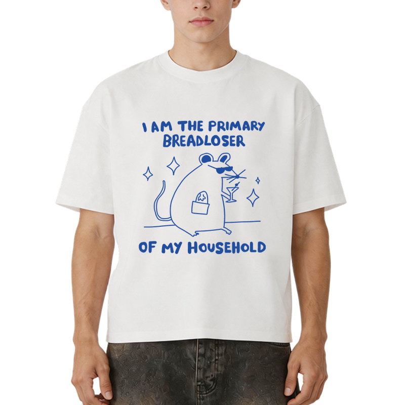 Tokyocanvas I Am the Primary Breadloser of My Household Boxy T-shirt