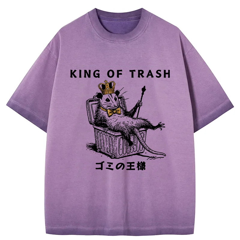 Tokyocanvas King Of Trash Gradient Washed T-Shirt