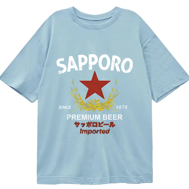 Tokyocanvas Sapporo Beer Essential Classic T-Shirt