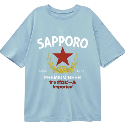 Tokyocanvas Sapporo Beer Essential Classic T-Shirt