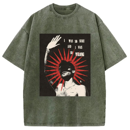 Tokyocanvas I Was So Sure Washed T-Shirt